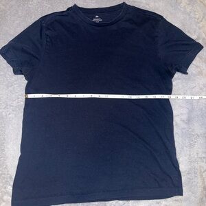 H&M Men’s Navy Blue Basic Tee